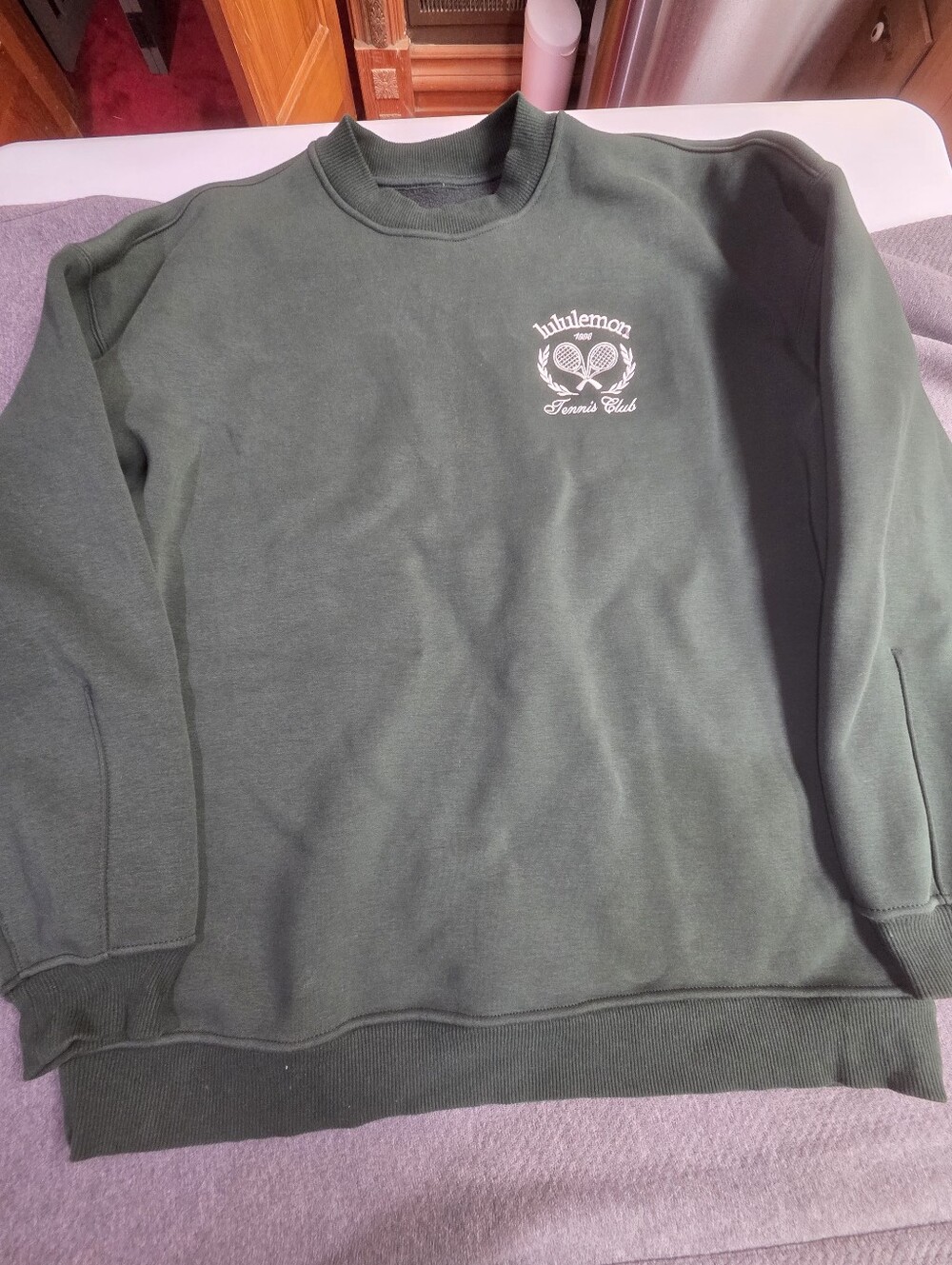 Lululemon Heavyweight Fleece Pullover *Tennis Club